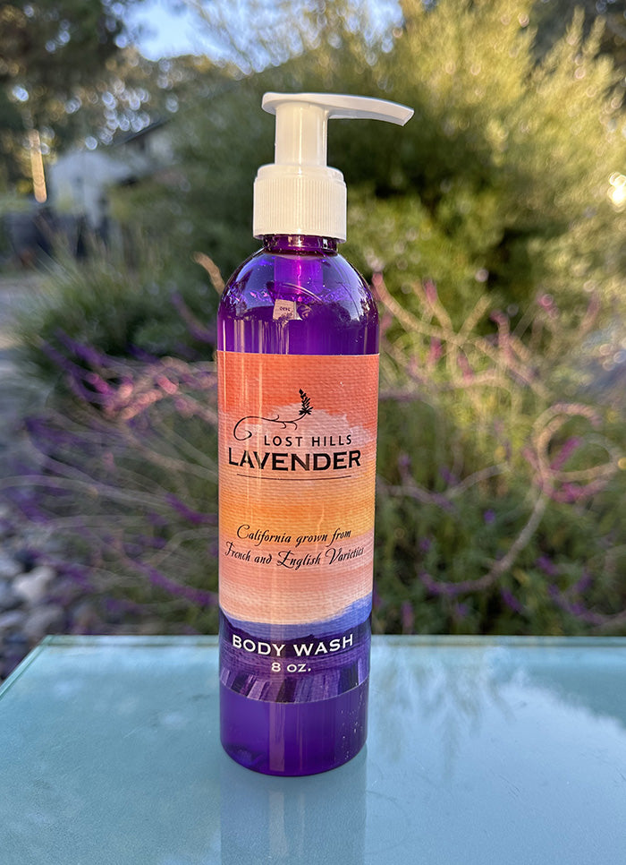 Lost Hills Lavender Body Wash with pump